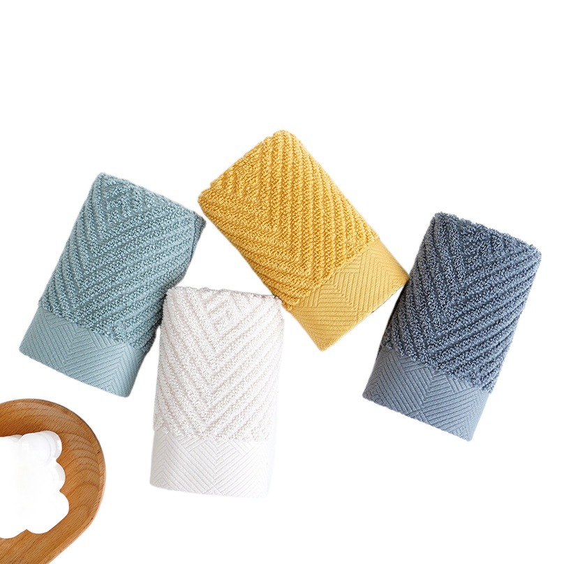 Towel cotton soft absorbent household combed cotton baby hand towel cotton thickened square towel face washing wholesale