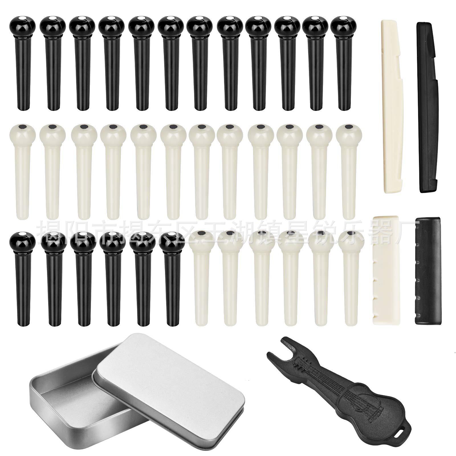 Picture of Guitar string nail acoustic guitar bridge pin guitar bridge guitar bridge guitar nail guitar part