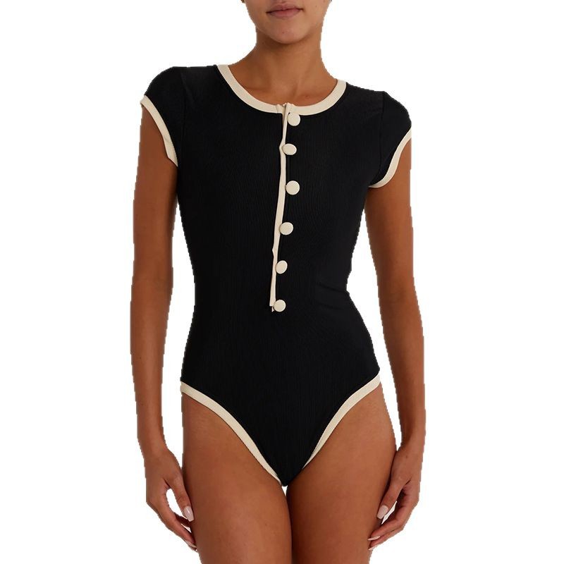 Picture of Foreign Trade 2025 Spring and Summer New European and American Women's Fashion Single-breasted Sexy Sleeveless Slim-fit Hot Girl Tight Pants
