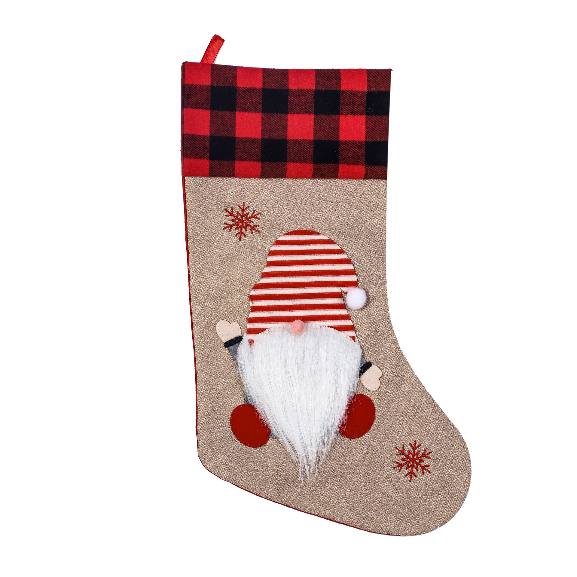Picture of Christmas cross-border new Nordic style gnome Faceless Old man Christmas stocking gift bag Christmas decorations