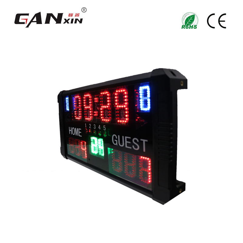 Picture of 14-Bit Basketball Indoor Scoreboard Remote Control 14/24 Seconds Countdown Timer Offensive Time Display Scoreboard Display
