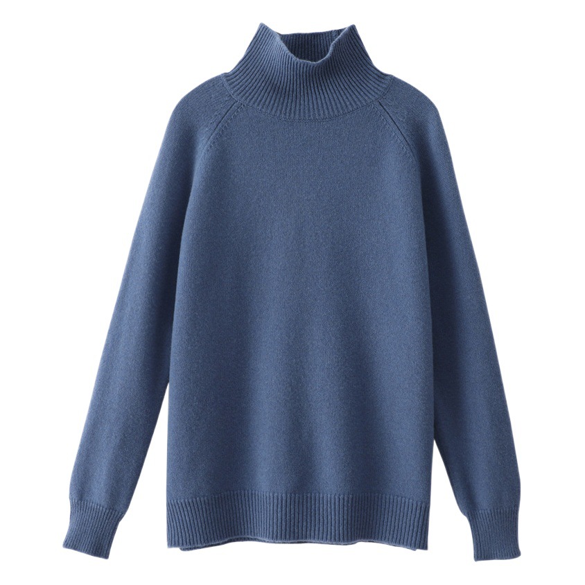 Cross-Border Wholesale 2025 Autumn and Winter New Women's Loose Large Size Bottoming Sweater Women's Thin Knitted Sweater Winter Women's Clothing
