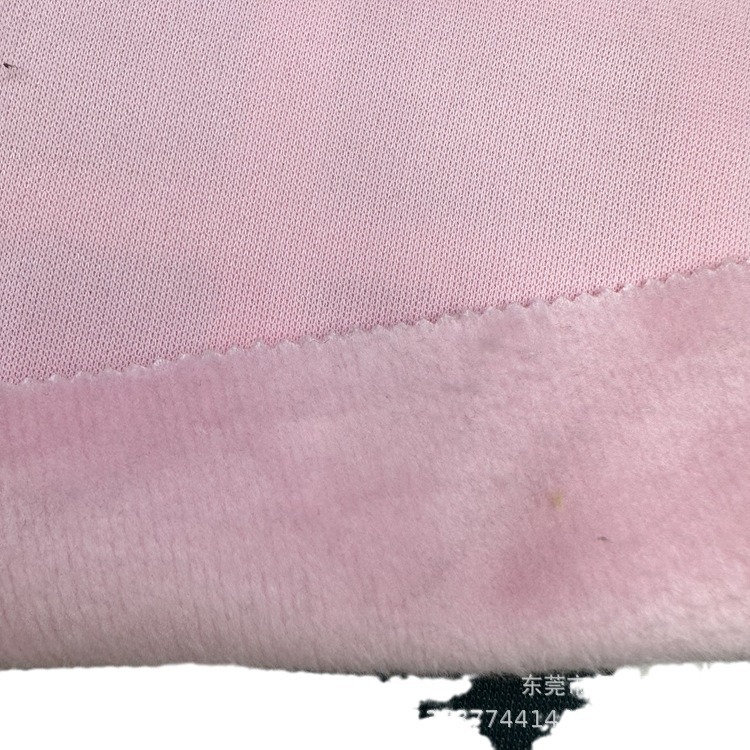 In stock supply knitted one-piece velvet 300g Roman velvet casual clothing sweater autumn and winter knitted flannel fabric