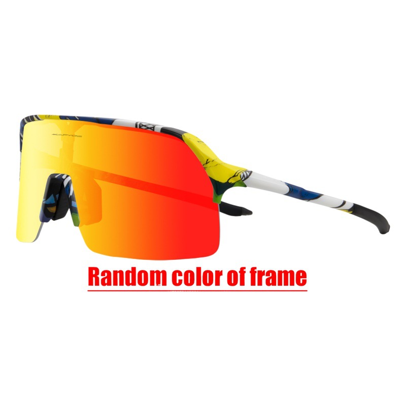 Kapvoe Beginner Cycling Glasses Colorful Outdoor Running Sunglasses Mountain Road Bike