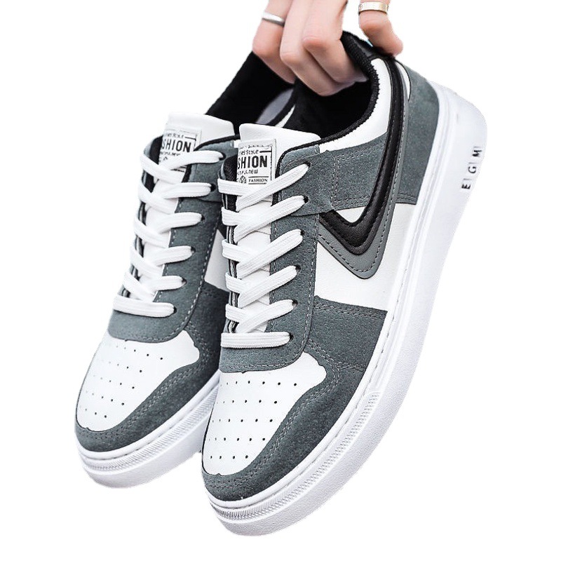 Men's Sneakers 2025 Spring and Summer New Internet Celebrity Casual Shoes Men's Student Air Force One K-Style Versatile Trendy Shoes
