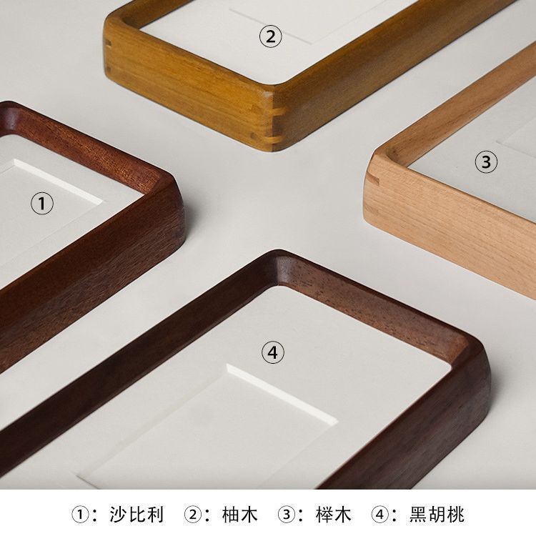 Picture of Solid Wood Photo Frame with Mortise and Tenon Joints, Long Strips with Rounded Corners and Beveled Edges, Combination Wedding Couple Desktop Creative Display Stand Wholesale Wedding Picture Frame