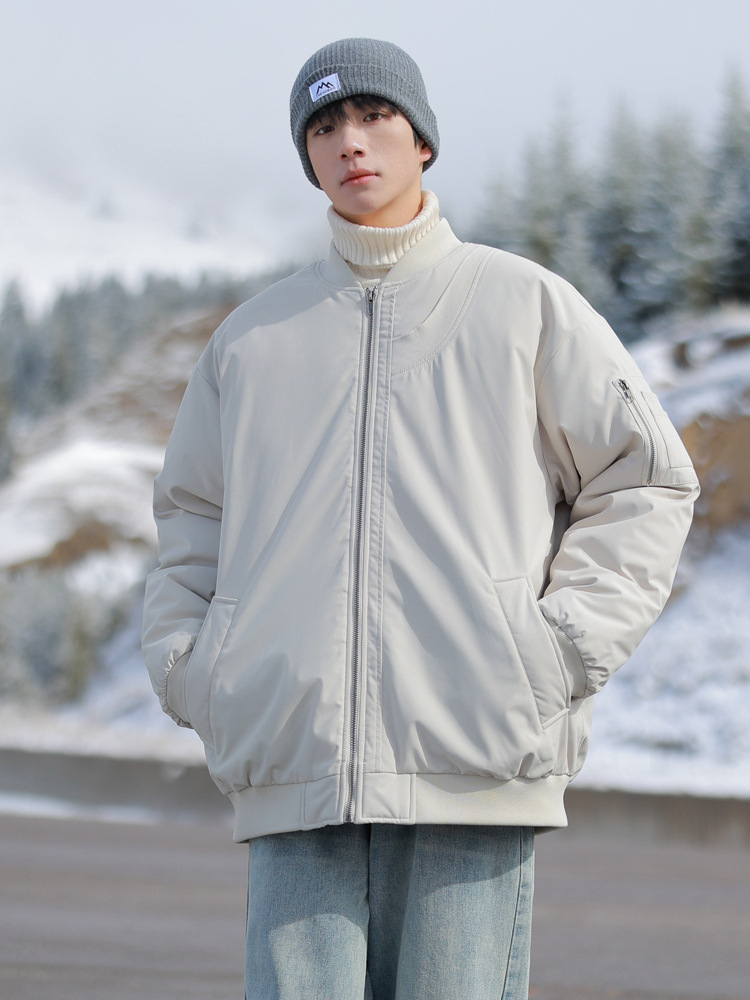 Picture of 2025 New Winter Cotton Coat, New Windproof and Waterproof Fabric, Fashionable, Comfortable and Personalized Threaded Splicing Cotton Coat