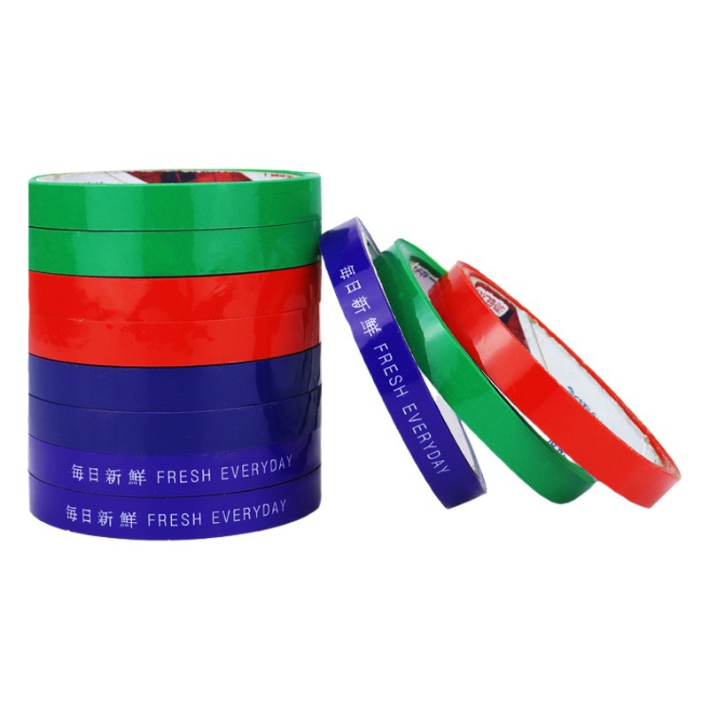 Shandong Supermarket Banding Vegetable Tape Fruit and Vegetable Tape Colorful Fresh Bundled Vegetables Environmental Protection Tape