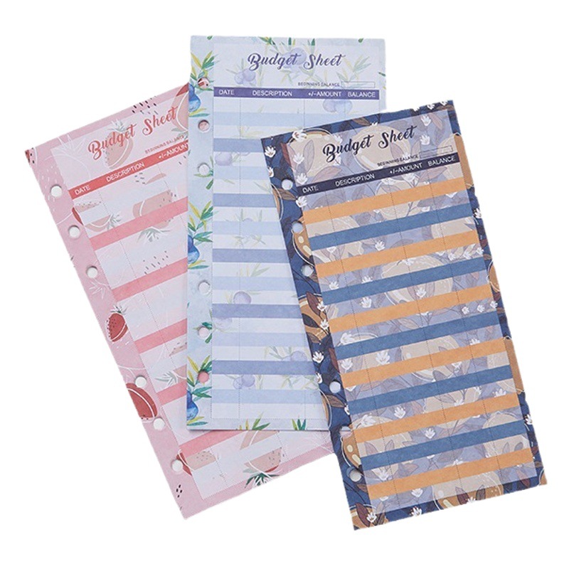 Cross-Border Popular Foreign Trade Cash Budget Envelope New Fruit Print Punched Card Western Budget Card Consumption Card