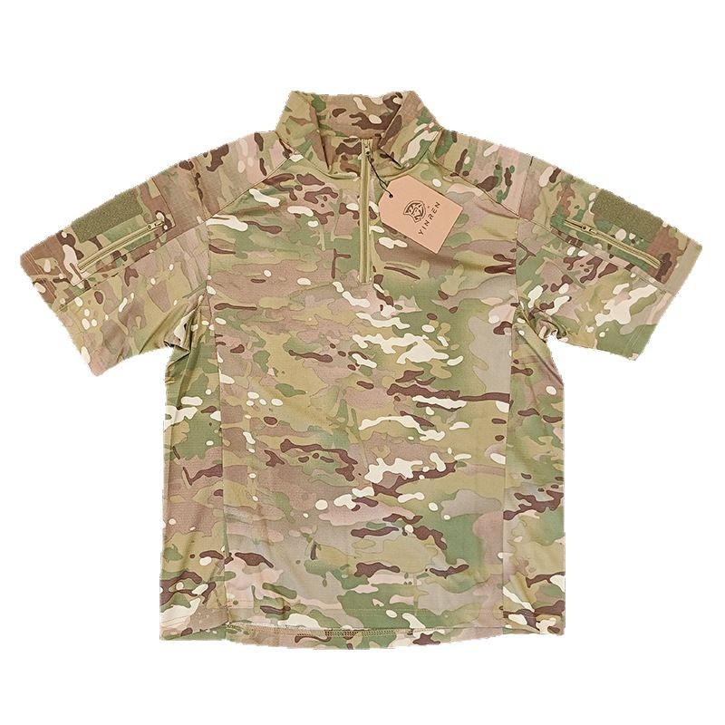 Picture of Pioneer Breathable Quick-drying Clothes Outdoor Half-sleeve Camouflage Tactical Short-sleeve Quick-drying T-shirt