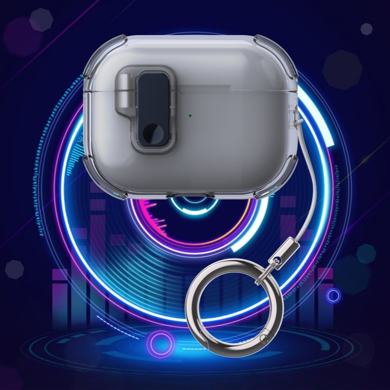 Picture of Suitable for Airpodspro2 Headphone Cover Apple Pro Second Generation Bluetooth Transparent Protective Case Airpods4 Protective Cover