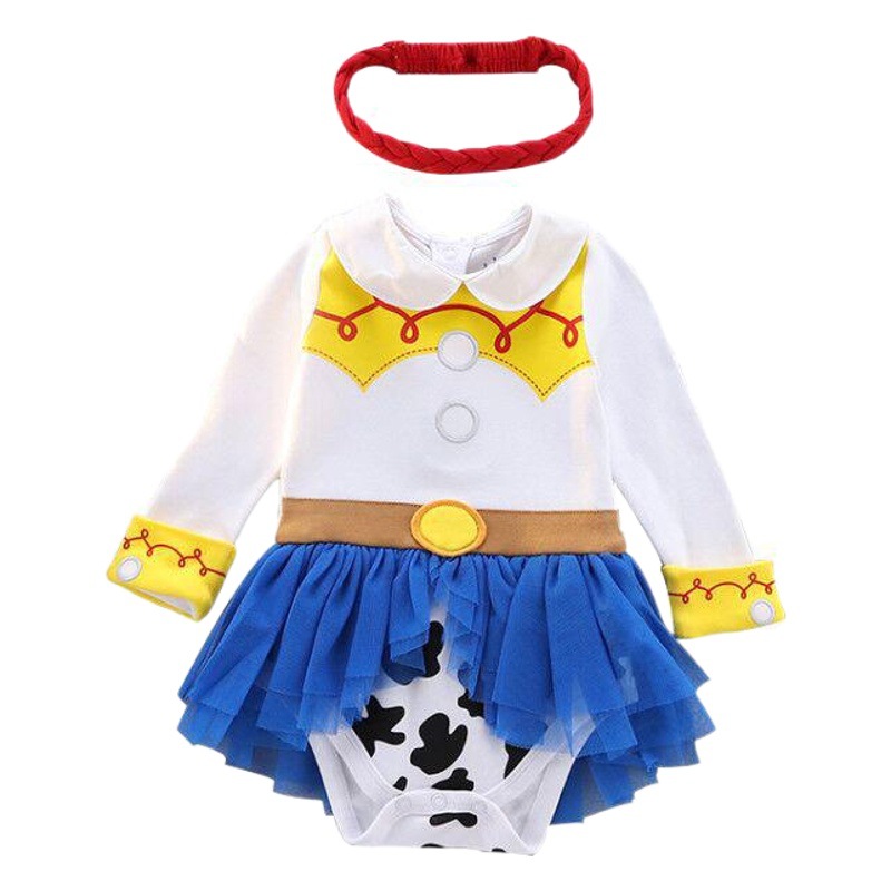 Europe and the United States infant jumpsuit children Trish gilded long sleeve girls Kaiyi climbing clothes Halloween a generation of hair
