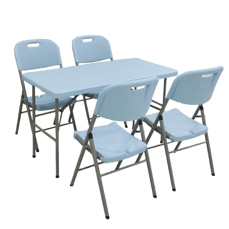 Picture of Cross-border Wholesale Folding Table Night Market Stall Special Table Outdoor Camping Long Table Household Desk Dining Table Plastic Net