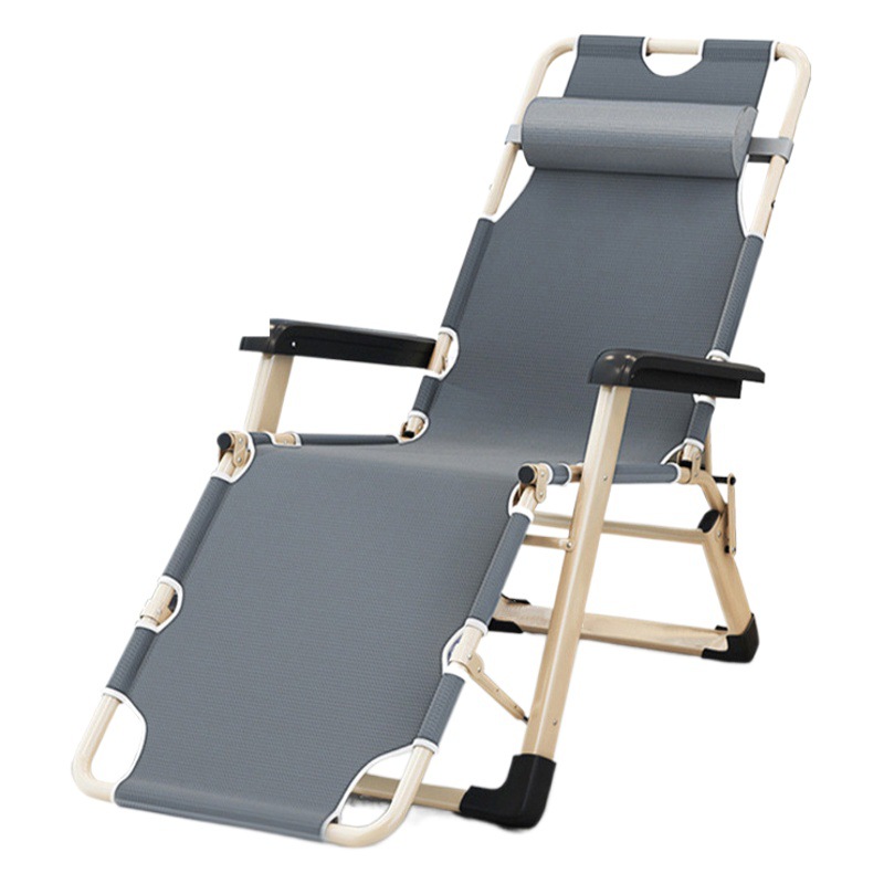 Widened and reinforced folding bed folding chair office recliner hospital escort chair lunch break special bed factory outlet