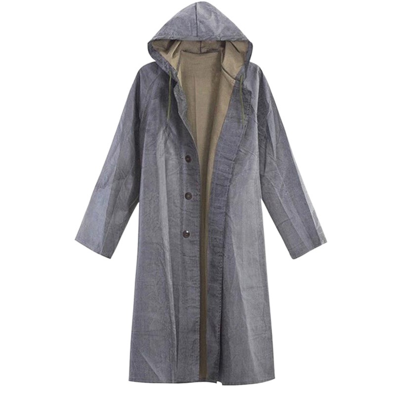 One-Piece Raincoat Hiking Canvas Labor Protection Flood-Proof Raincoat Cotton Rubber Raincoat Rain Supplies Adult Printable Logo