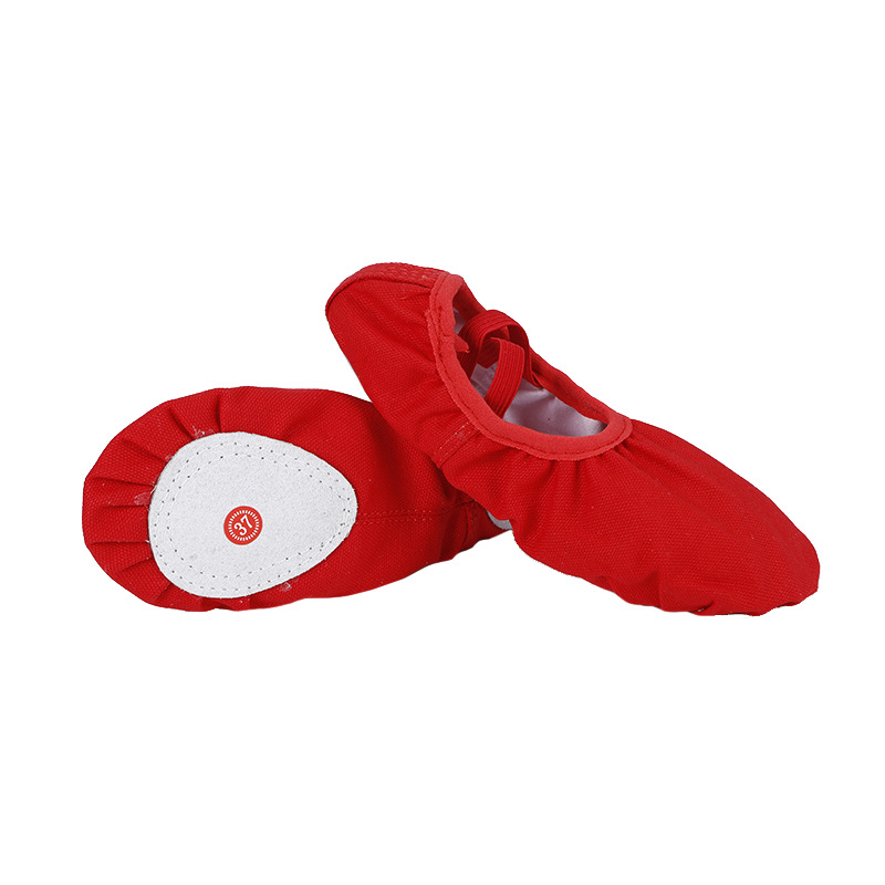 Picture of Wholesale Lace-up Free Dance Shoes Children's Women's Soft Sole Dance Shoes Ballet Shoes Chinese Dance Practice Shoes Factory Direct Supply