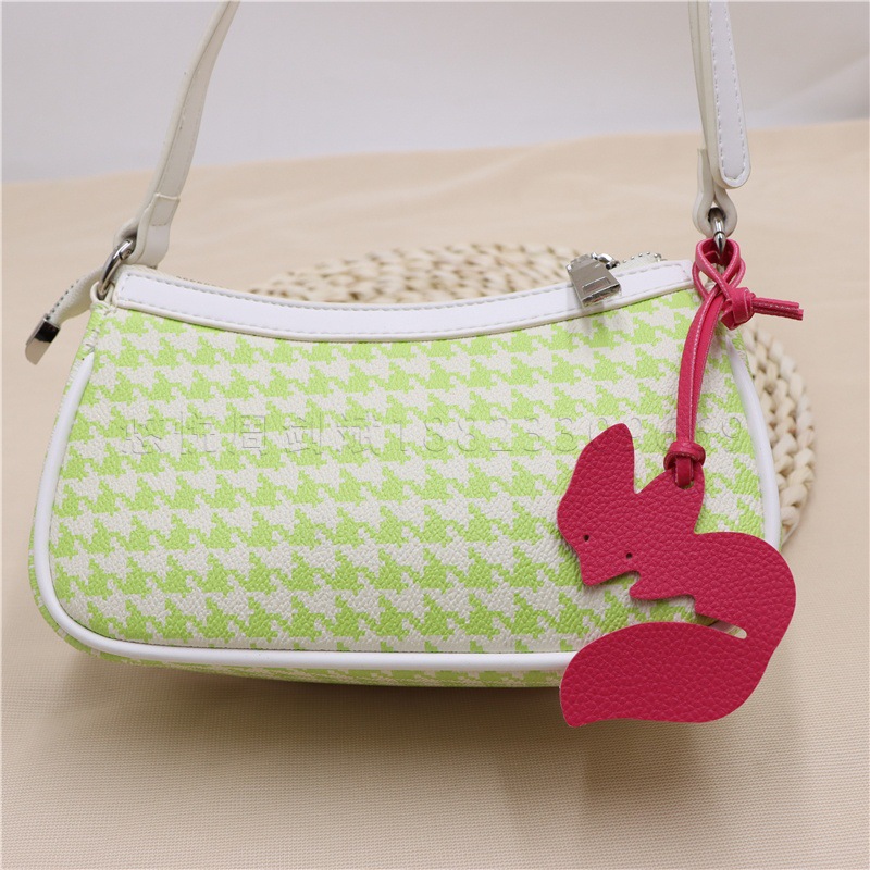 in stock Cute Fox Style Leather Bag Pendant Girl's Bag Handbag Bag Pendant Jewelry Hanging