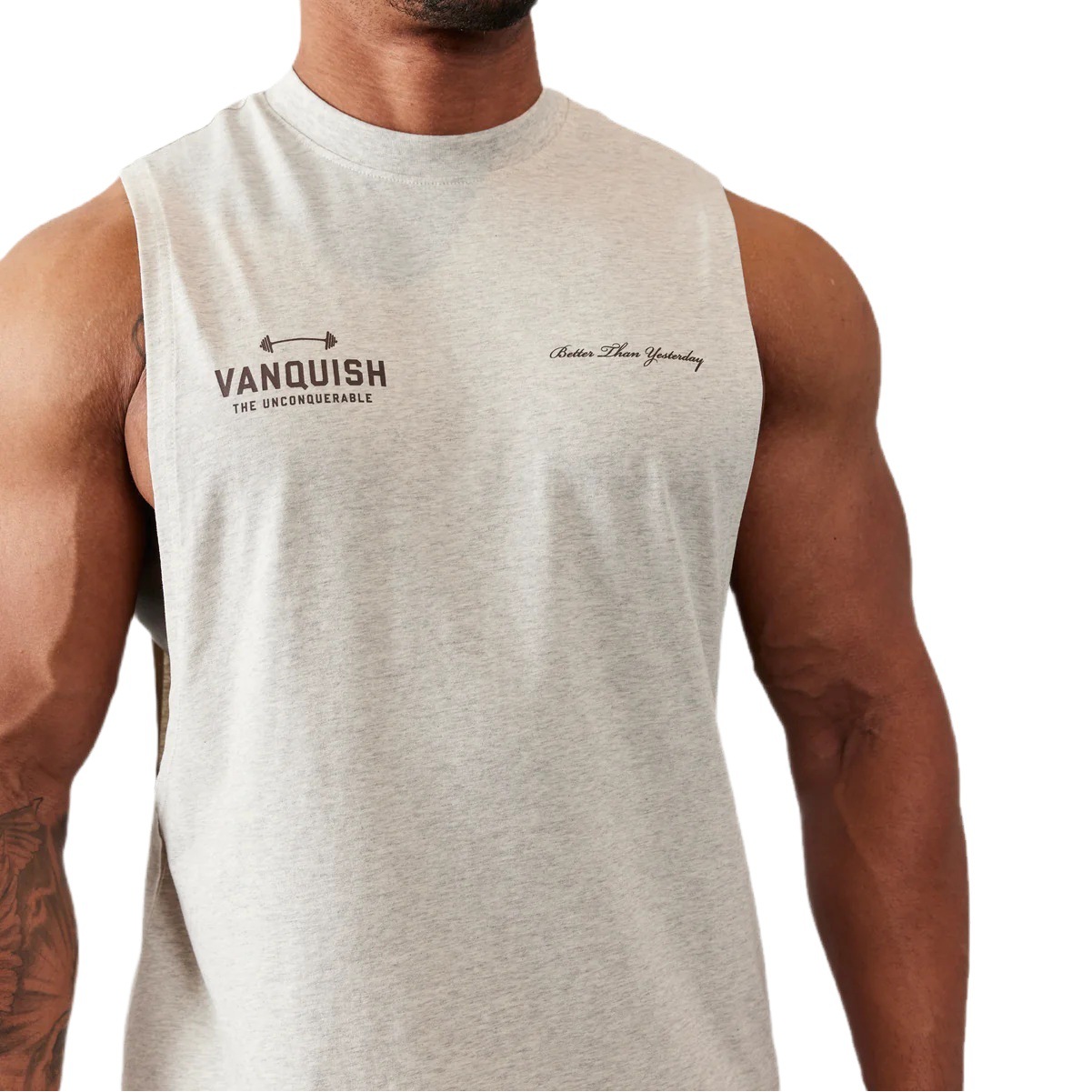 Muscle Fitness Brothers Summer New Fitness Vest Men's Outdoor Running Leisure Sports Fashion Brand Sleeveless T-shirt