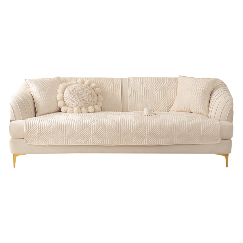 Dutch velvet sofa cushion four seasons universal non-slip cushion light luxury simple modern all-inclusive sofa backrest cover towel cloth