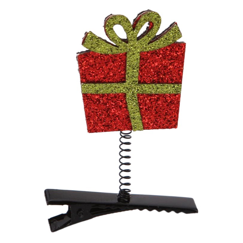 2025 New Japanese and Korean Internet Celebrity Christmas Hairpin Spring Small Clip Small Gift Hair Accessories Festive Headwear Spot Wholesale