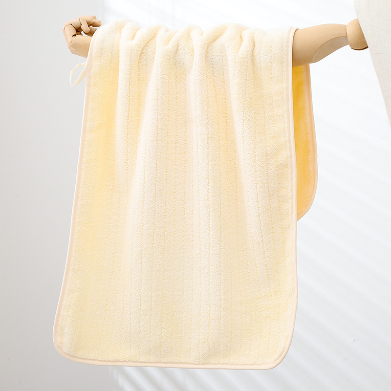 Picture of Towel wholesale factory thickened adult household coral fleece towel soft absorbent one-piece delivery shake fast same style