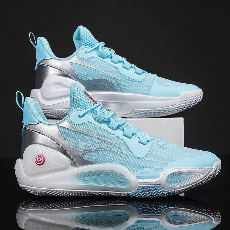Lightweight flashing 9td version basketball shoes boys sneaker women's practical breathable wear-resistant student sports competition