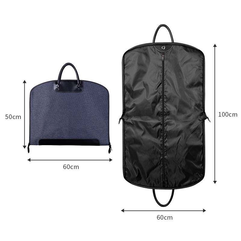 Picture of Spot high-end suit storage bag Oxford cloth suit dust bag cover men's extended coat portable suit bag