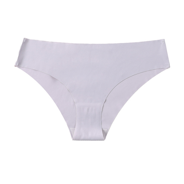 Picture of Cross-Border Seamless Ice Silk One-Piece Girls' Underwear European and American Large Size Pure Cotton Crotch Breathable Women's Briefs Wholesale