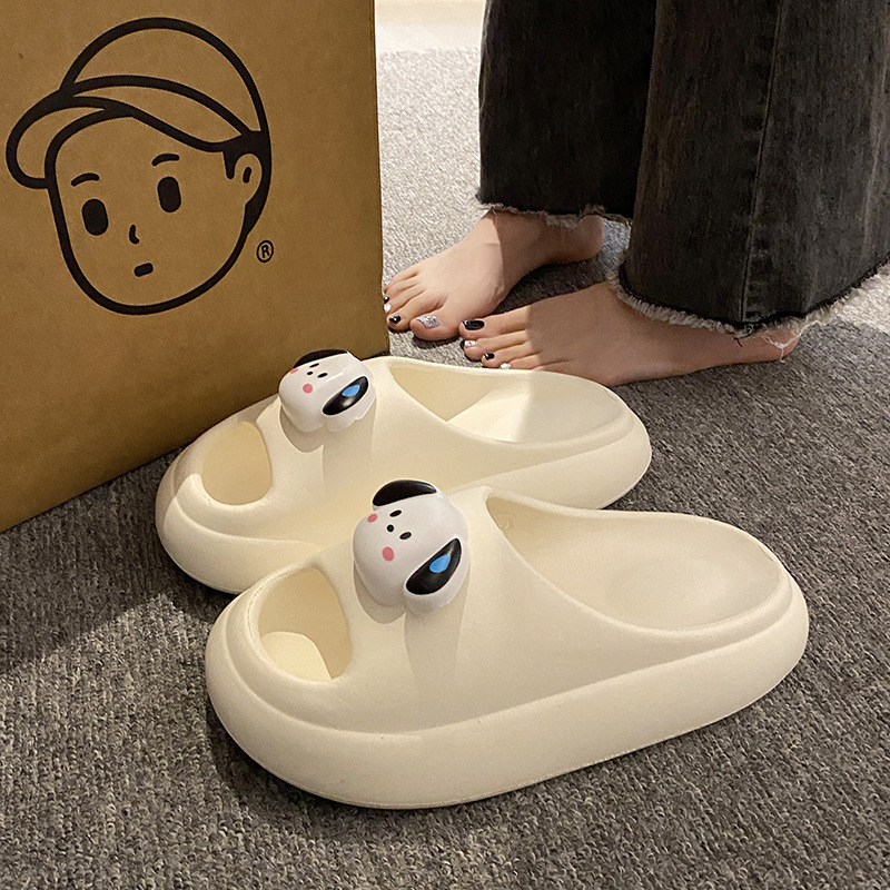 Couple Eva Slippers for Men and Women, Summer Outdoor Wear, Home Indoor Bathroom Non-Slip Anti-Odor Slippers for Women, Lightweight