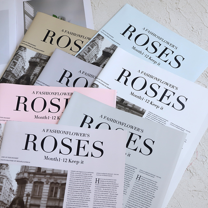Cross-Border Export Specializes in New Fashion Weekly Flower Wrapping Paper Waterproof English Newspaper Thickeneded Pearlescent Film Flower Wrapping Material