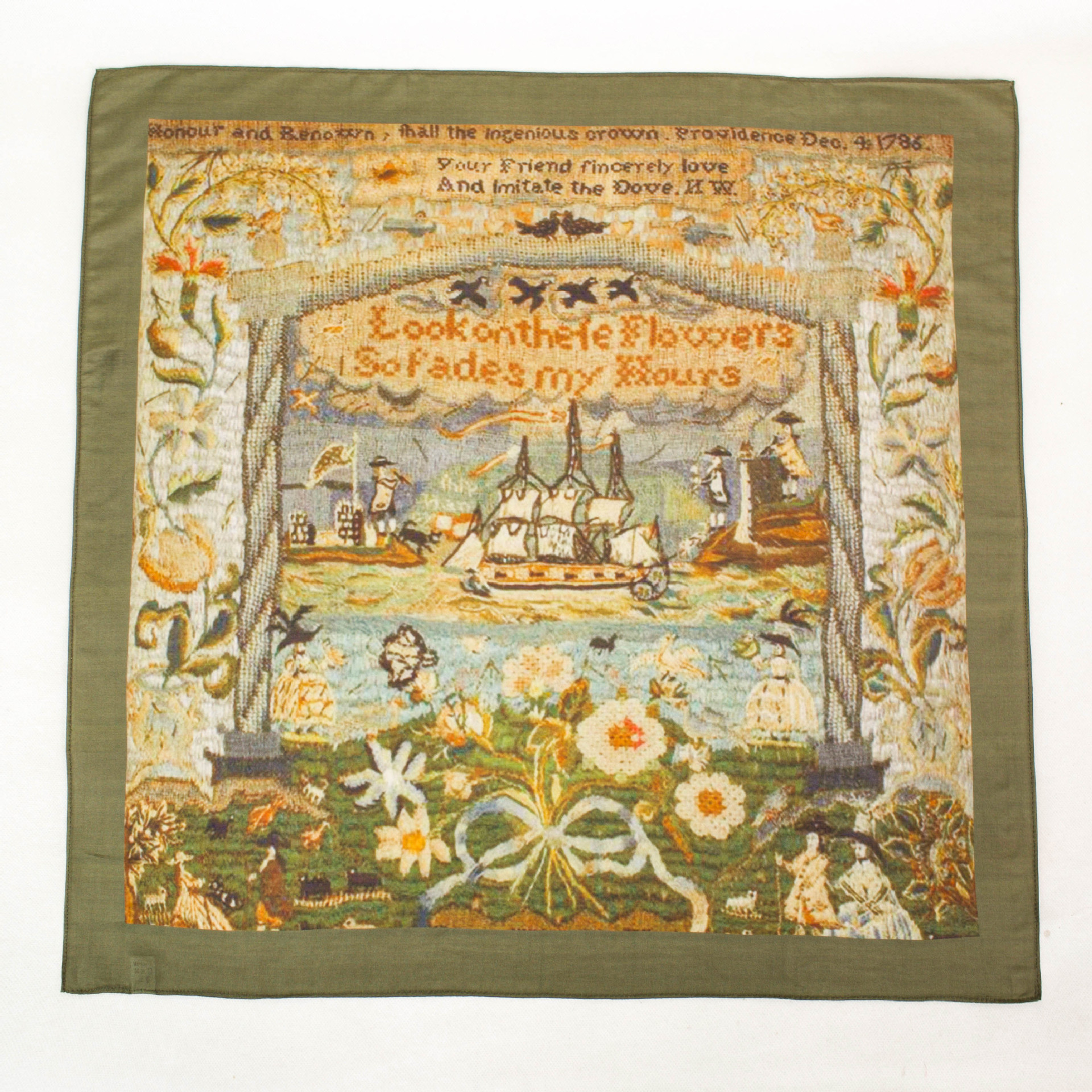 Picture of Collection New Vintage Original Artistic Mulberry Silk Silk Cotton Spinning Machine Side All-match 70 Square Scarf Elegant Shawl