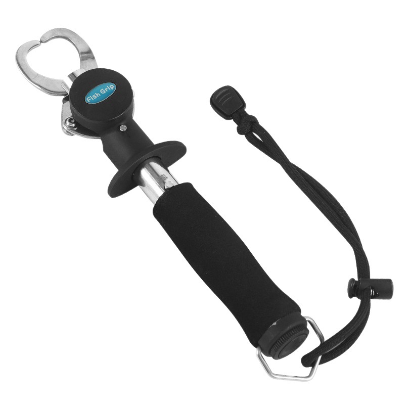 Straight handle fish controller Luya stainless steel fish clip double buckle control fishing pliers fishing supplies manufacturers wholesale