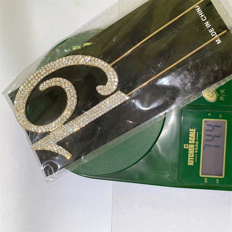 Picture of Wedding cake insert card foreign trade best selling wedding cake accessories large number 50 60 70 90
