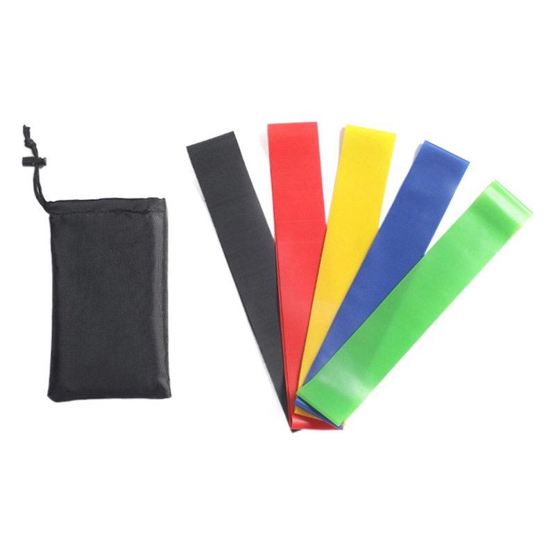 TPE tension ring ring yoga tension band squat high elastic fitness tension device resistance band elastic band