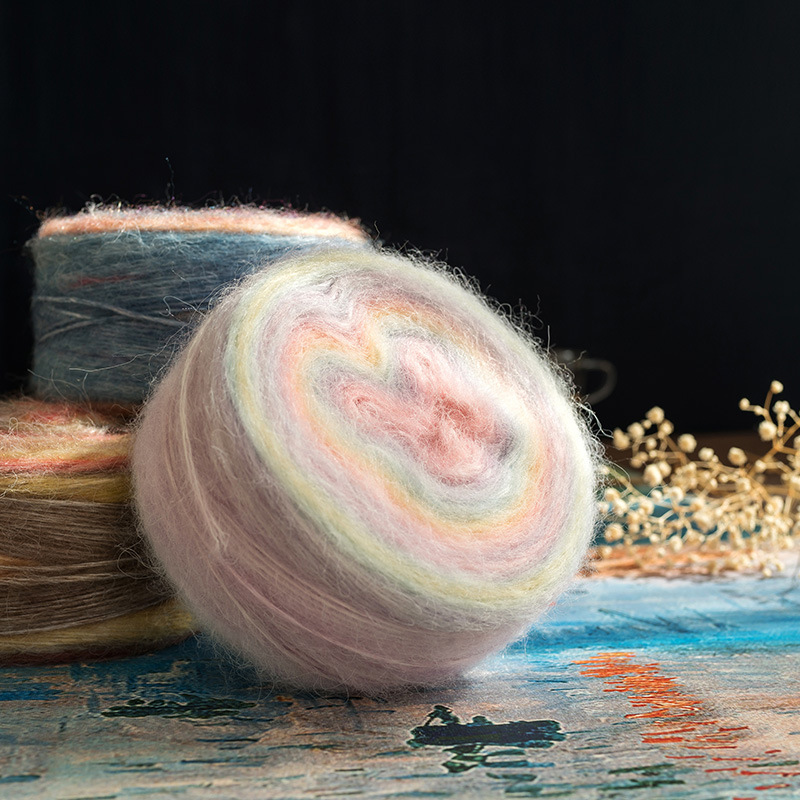 Knitting sweater hat Wei scarf hook impression stick needle beauty handmade DIY Su Su Jie family sunrise baby crochet