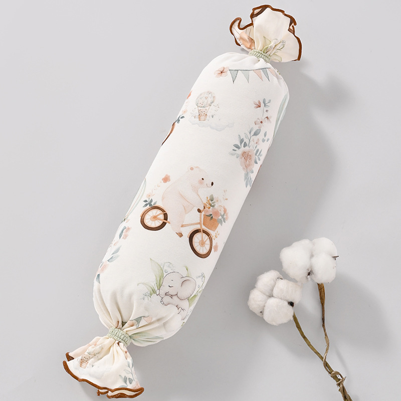 Picture of Baby Soothing Pillow Baby Pillow Side Block Anti-Jump Pillow 0-2 Years Old Newborn Sleeping Pillow Candy Pillow