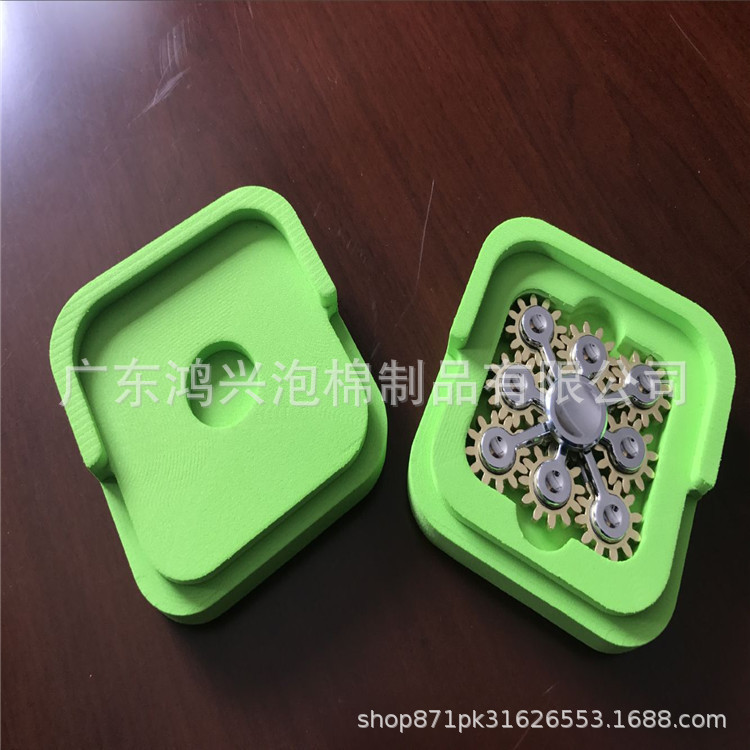 Picture of Anti-Static Flocking Eva Hot-Pressed Inner Pad Hardness 20Shorec Special Buffer Material for Precision Instrument Packaging