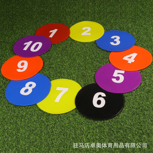 Flat digital sign plate sensory training Digital flat plate digital floor mat basketball football training equipment