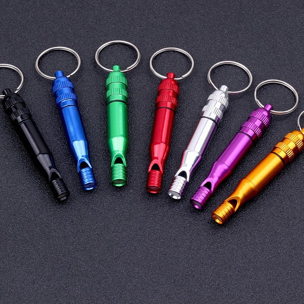 Picture of Life-Saving whistle large aluminum alloy whistle outdoor whistle outdoor survival with waterproof warehouse with warehouse