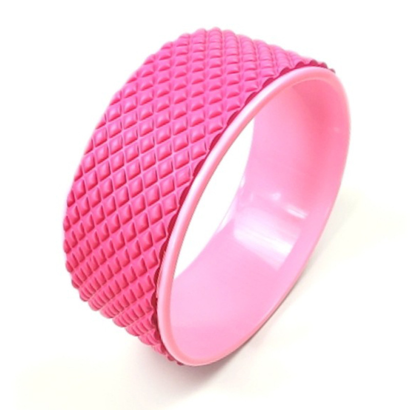 Picture of Upgraded 3D Floating EVA Yoga Wheel Back Curved Beauty Back Artifact Massage Roller Yoga Fitness Supplies