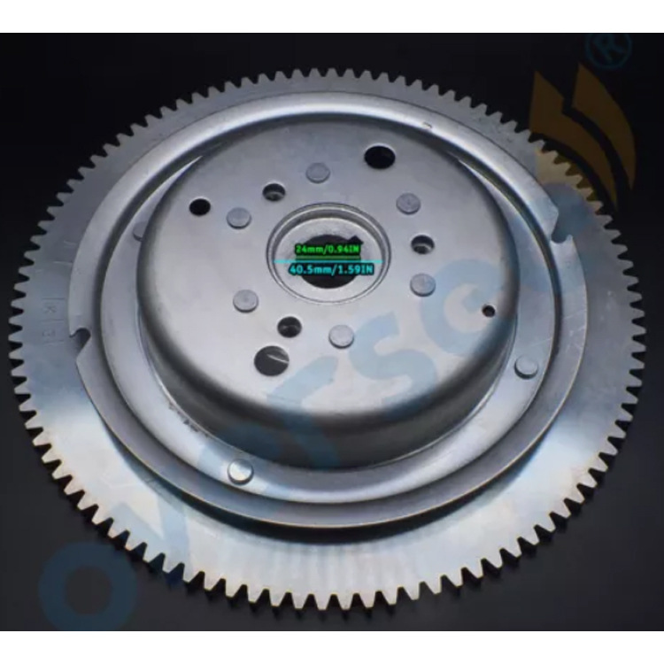 6F5-85550 Flywheel Rotor Assembly for Yamaha 40Hp Outboard Motor T36-0400500W