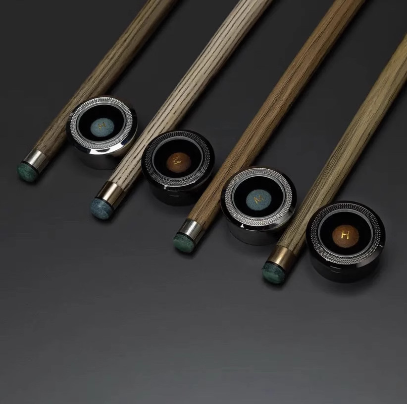 Picture of Yu Delu leather head 2.0 t3.0 T big shark leather head billiard Rod leather head small head Rod Chinese black eight snooker