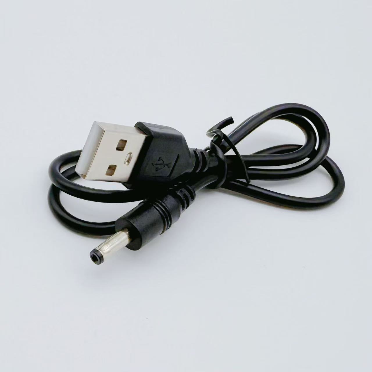 Picture of Dc3.5*1.35Mm Charging Cable USB to Dc3.5 Power Cable Audio Desk Lamp Small Fan Dc Dc Cable