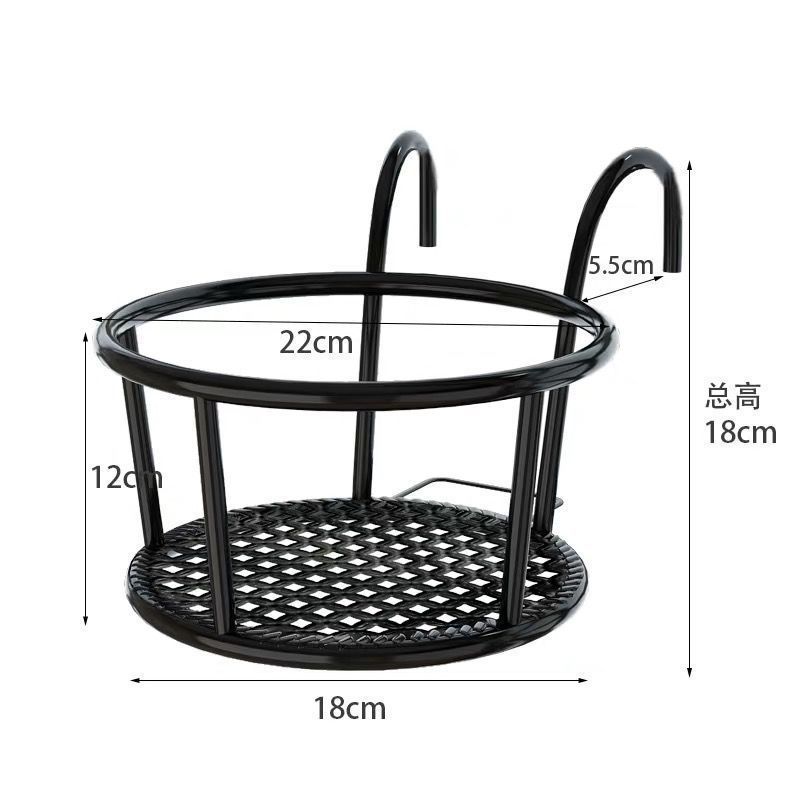 Wind indoor wrought iron small flower stand living room balcony floor standing flower stand simple modern pothos flower pot stand multi-layer wholesale
