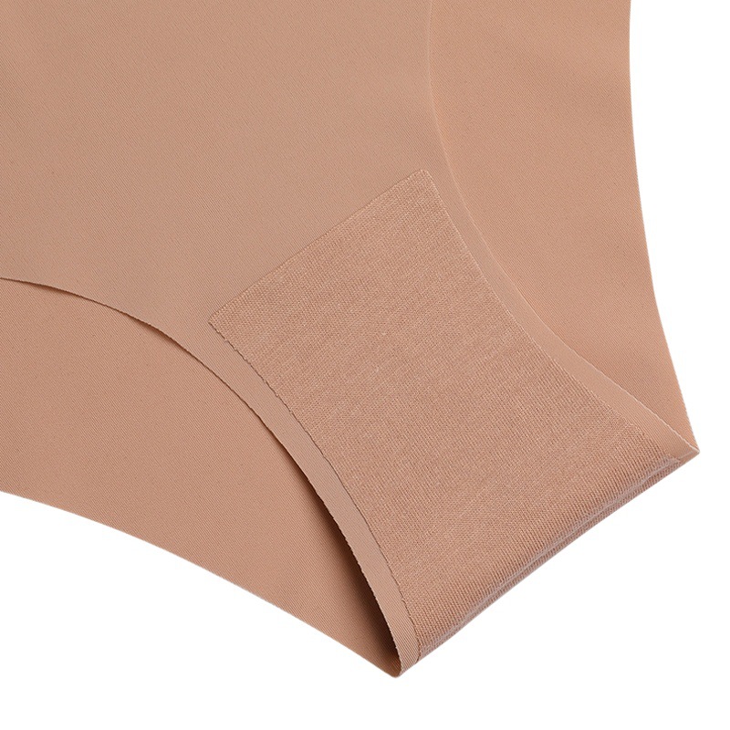 Picture of Cross-Border Seamless Ice Silk One-Piece Girls' Underwear European and American Large Size Pure Cotton Crotch Breathable Women's Briefs Wholesale