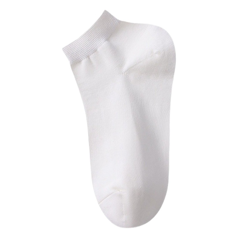 Summer Thin Socks Women's Summer White Socks Pure Cotton Summer Thin Deodorant Short Cotton Socks Pure Cotton Boneless Short Socks