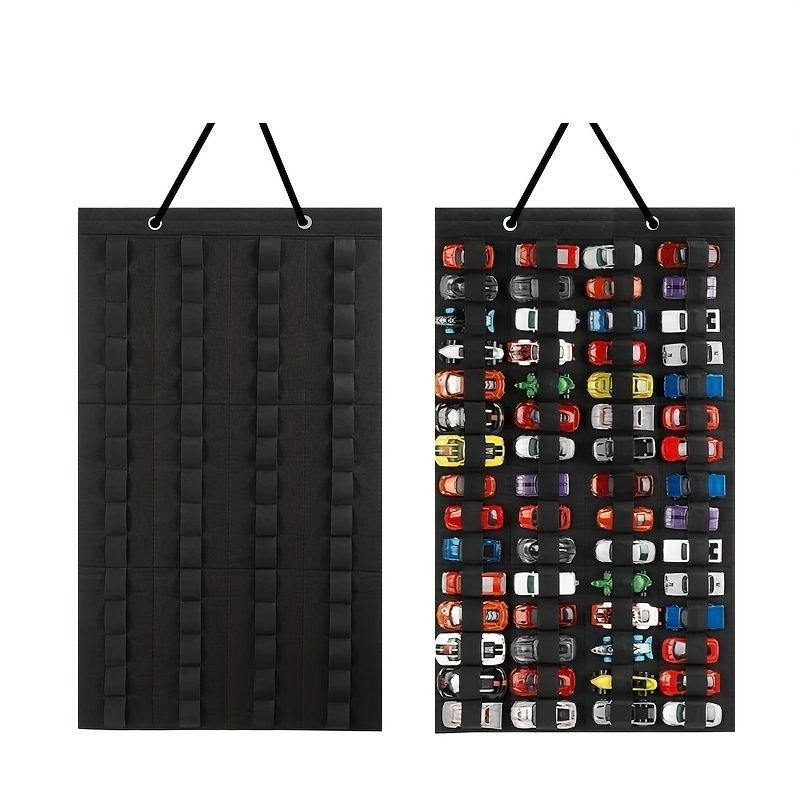Cross-border car storage hanging bag children's toy car hanging felt finishing storage artifact can be hung on the wall
