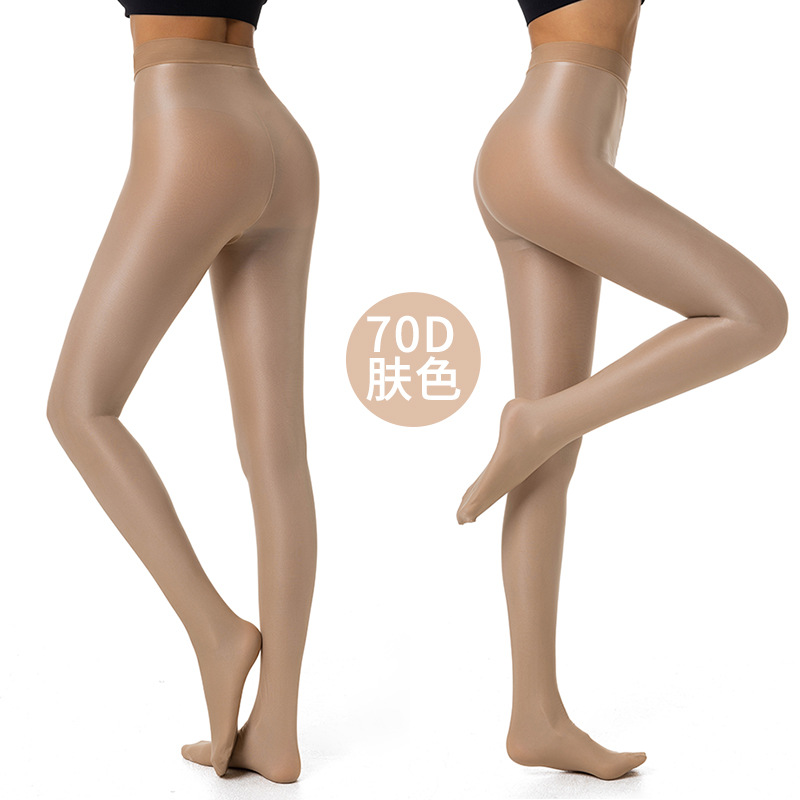 Picture of Shaping Tights Shabin Socks Aerobics Flash Socks Cross-border Hot Selling European and American plus size XXL70D Reflective Socks