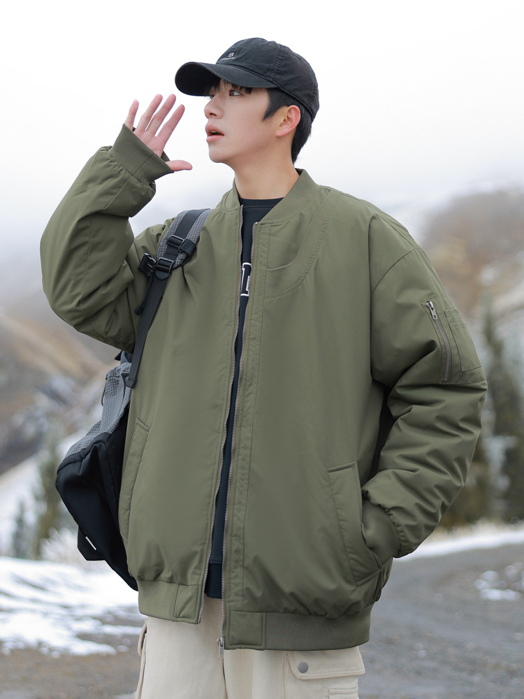 Picture of 2025 New Winter Cotton Coat, New Windproof and Waterproof Fabric, Fashionable, Comfortable and Personalized Threaded Splicing Cotton Coat