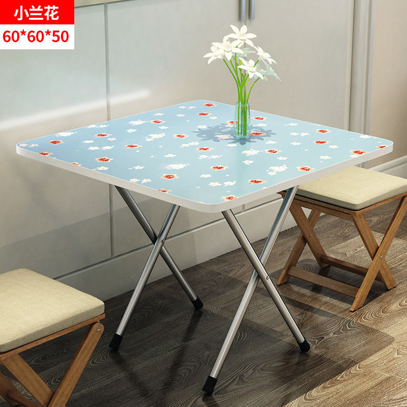 Picture of Wholesale Folding Table Dining Table Home Small Dining Table Portable Outdoor Folding Stalling Table Square Dormitory Simple